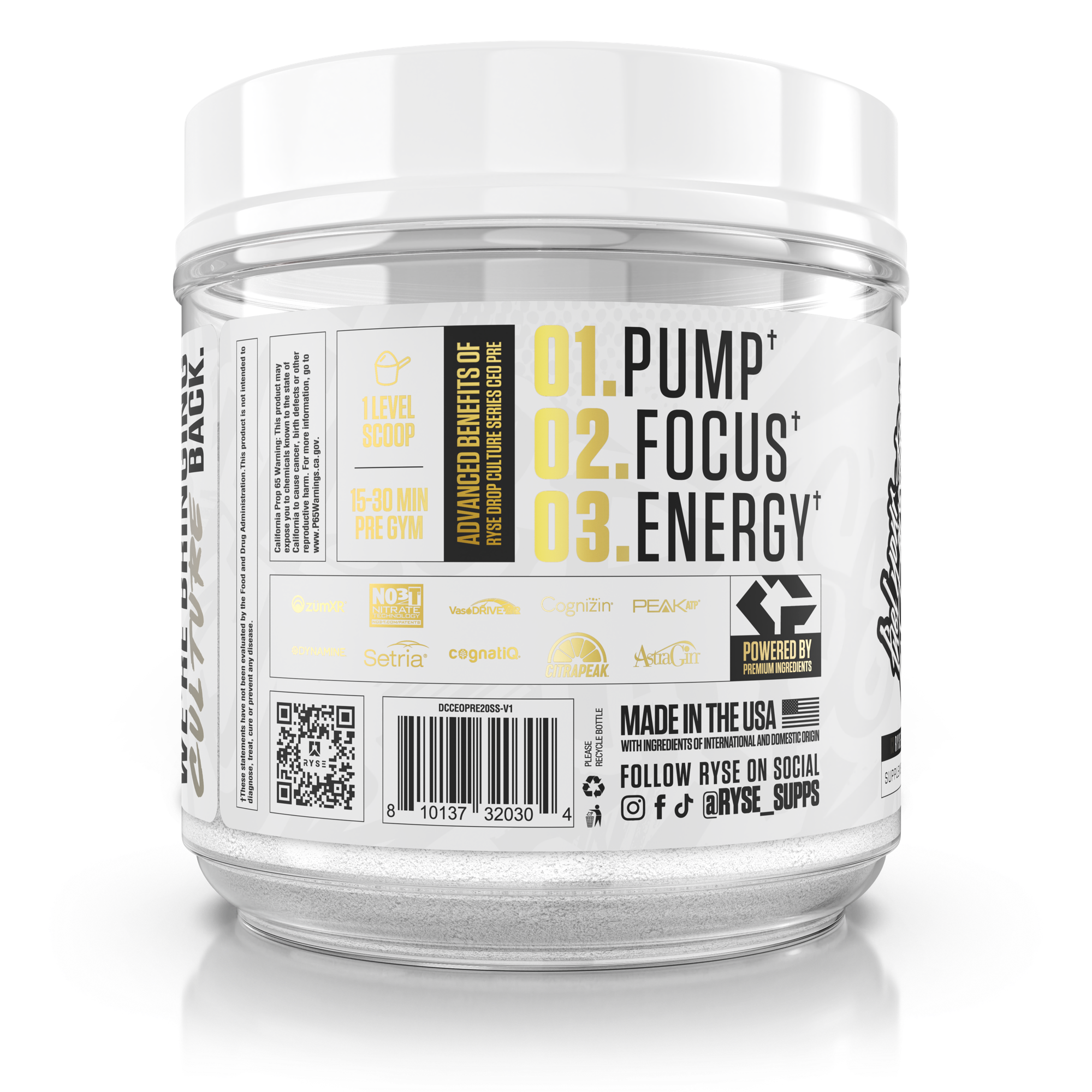 CEO Pre-Workout - Better Training Days