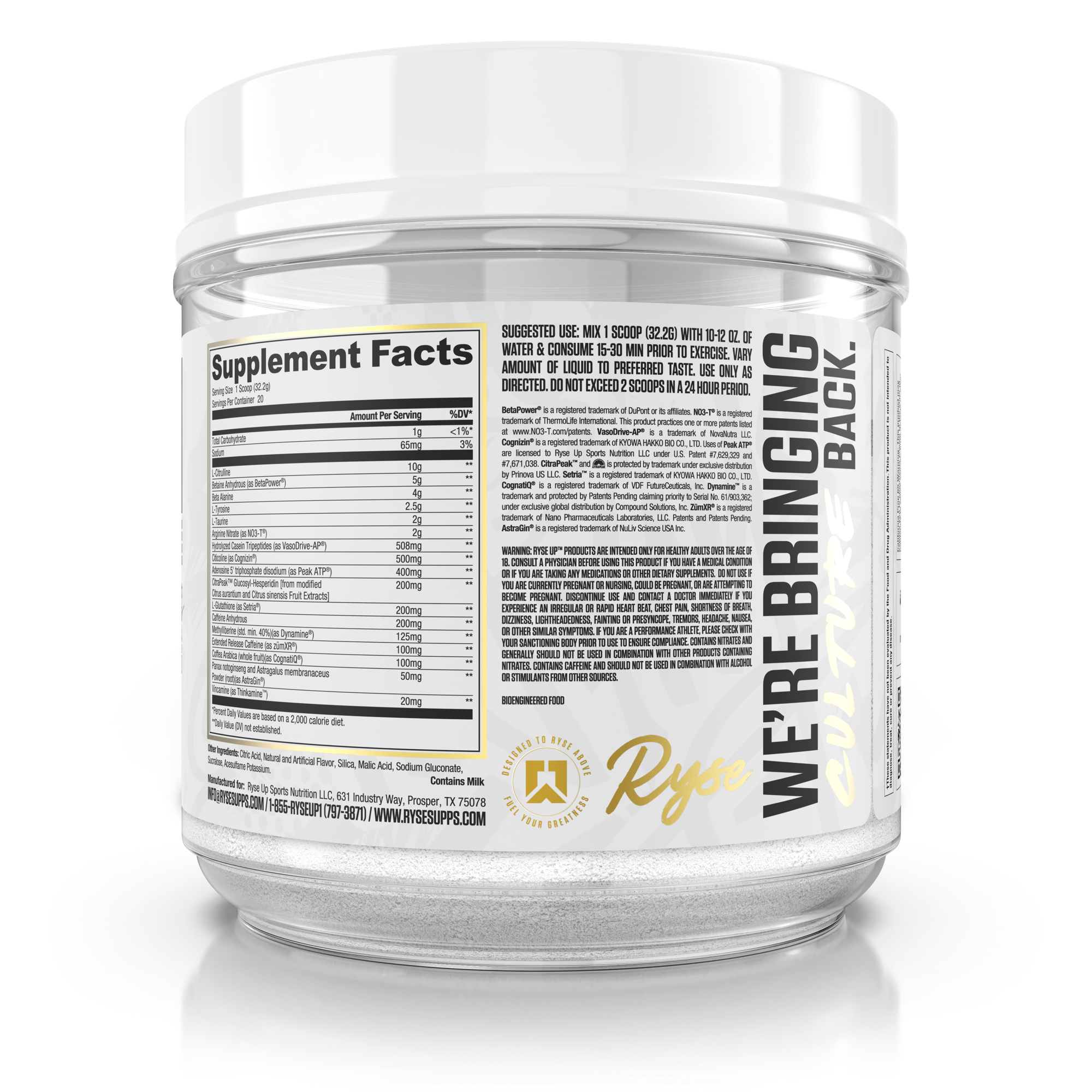 CEO Pre-Workout - Better Training Days