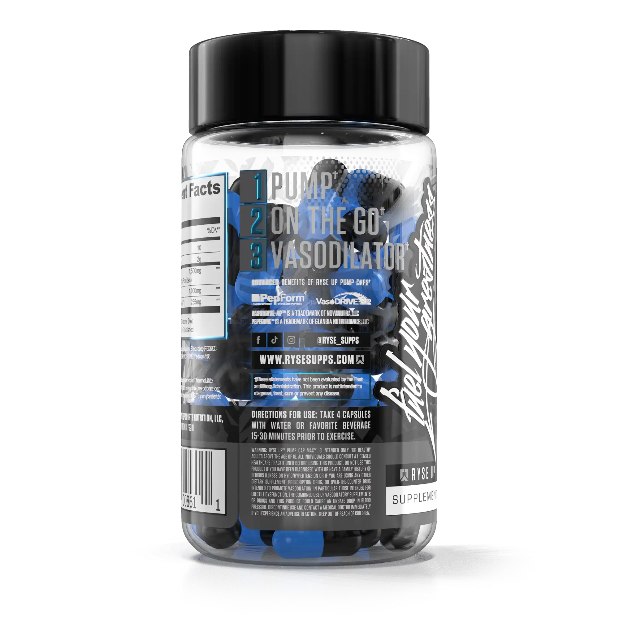 Pump Cap Max - Protein Essentials